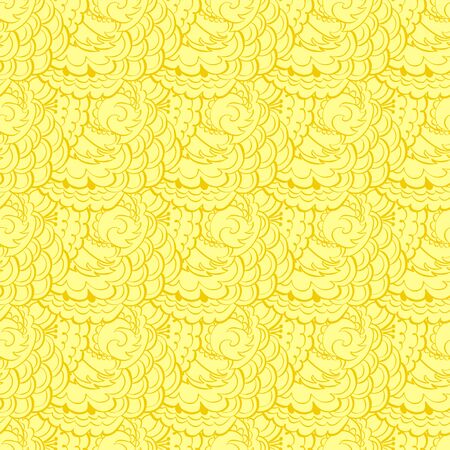 Hand painted watercolor vector flowerseamless pattern backgroundのイラスト素材