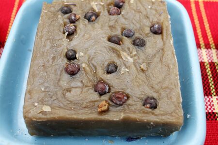 Natural handmade soap bars with flowers, spa organic soap