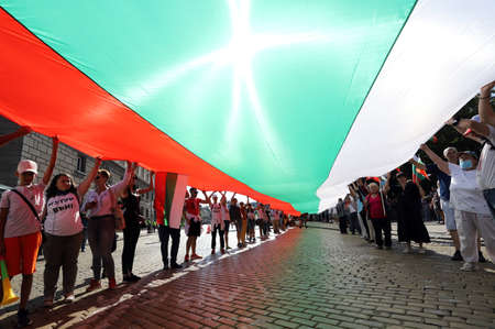 September 10, Sofia, Bulgaria: 64th day of protests against the mafia, the government and Attorney...