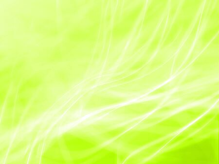 Abstract green wavy background with vibrant colorsの写真素材