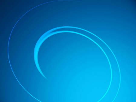 Abstract blue wavy background with vibrant colorsの写真素材