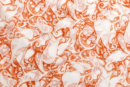 abstract background luxury cloth liquid wave or wavy folds of grunge silk texture satin velvet material or luxurious Christmas background or elegant wallpaper design, backgroundの写真素材