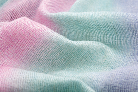 abstract background luxury cloth or liquid wave wavy folds of grunge silk texture satin velvet material or luxurious Christmas background or elegant wallpaper design, backgroundの写真素材