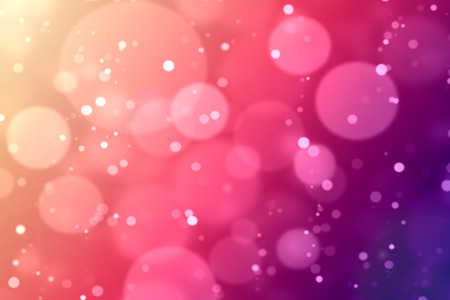 Bokeh in pink and purple tones backgroundの写真素材