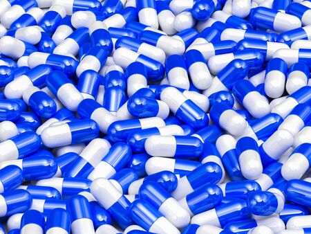 3d rendering of medicineの写真素材