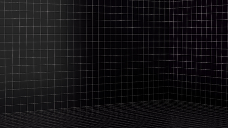 tiled roomの写真素材