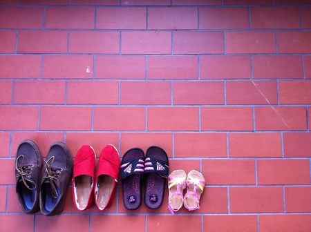 My family member's shoesの素材