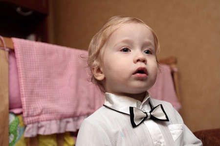 The boy has what to celebrate todayの写真素材