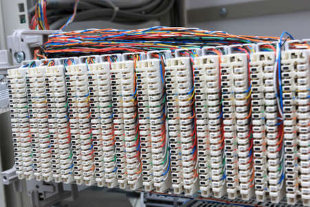 The cross patching on a telecom site