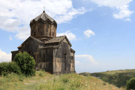 S. Astvatsatsin Church built in 1026 in Armeniaの写真素材