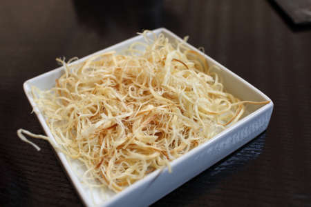 It is chechil cheese in a dark pubの写真素材