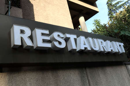 It is restaurant in Tbilisi city, Georgiaの写真素材