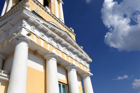 Details of church of Ioann Bogoslov in Kolomna, Russiaの写真素材