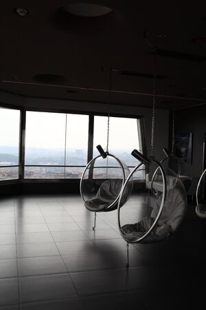 Capsule of an observatory in Prague, Czech republicの写真素材