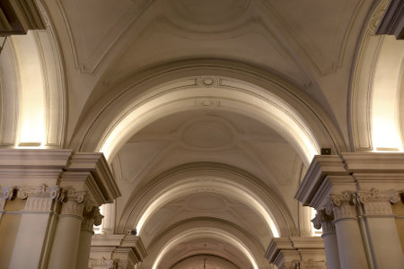 Saint-Petersburg, Russia. January 7, 2022. Editorial Use Only. Details of Main Vestibule in State Hermitage.のeditorial素材