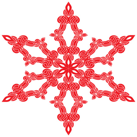 Beautiful pattern for a fabric and paper ornament.のイラスト素材