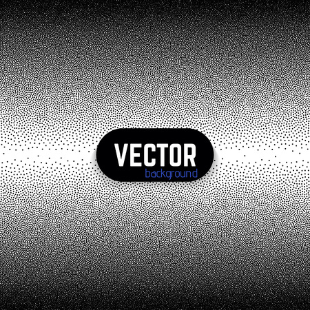 Vector abstract black and white dotted gradient backgroundのイラスト素材