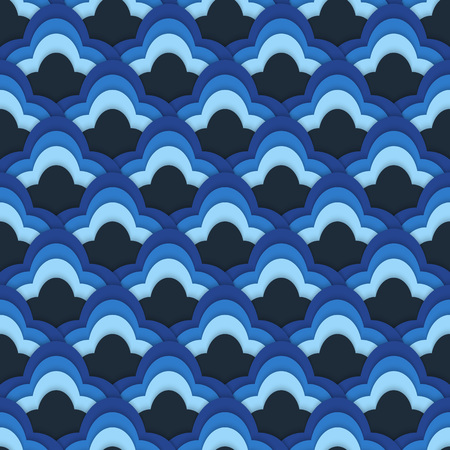 Chinese abstract vector seamless patternのイラスト素材