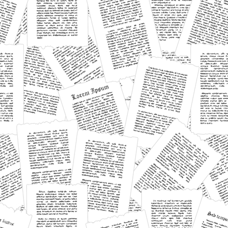 Grow old pages vector seamless pattern. Can be used for textiles, wallpaper and scrapbook.のイラスト素材