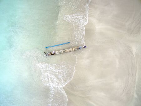 Ocean Wave On Sandy Beach