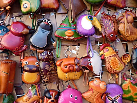 color keychainsの写真素材