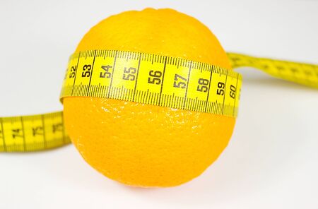 measured orangeの写真素材