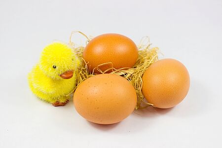 Easter decorationsの写真素材