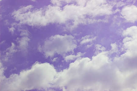 violet skyの写真素材