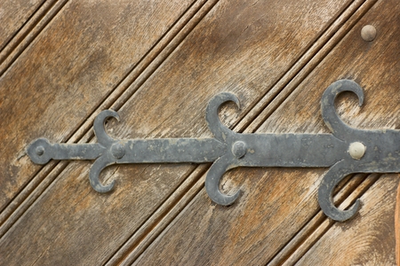 hinges on the door