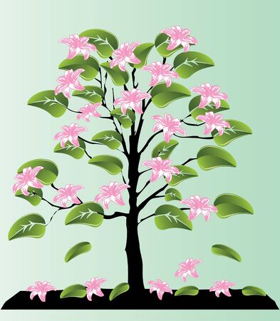 blossom treeのイラスト素材