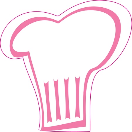 chef s heat isolatedのイラスト素材