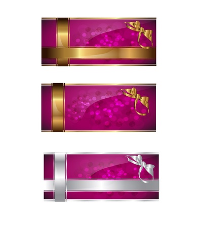 purple cardsのイラスト素材