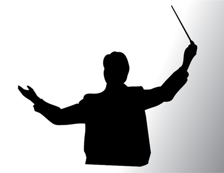 conductor isolated illustrationのイラスト素材