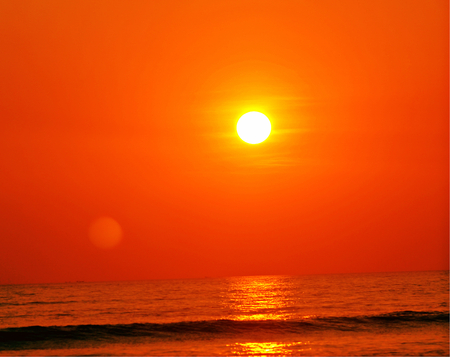 Sunset Beachの写真素材