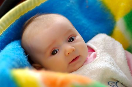 a beautiful baby           の写真素材