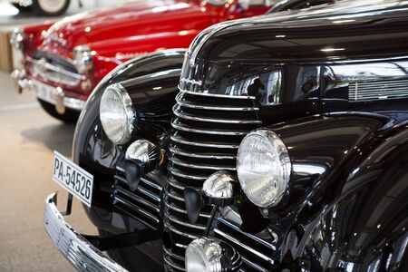 Skoda Auto Museum in Mlada Boleslav. Automobile museum presents the history of the company Skoda Auto and it is predecessor Laurin & Klementのeditorial素材