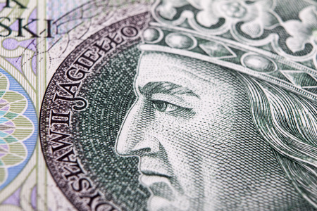 Banknote 100 PLNの写真素材