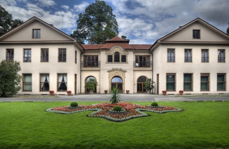 The skyline of Historic city Pargue in Czech Republicのeditorial素材