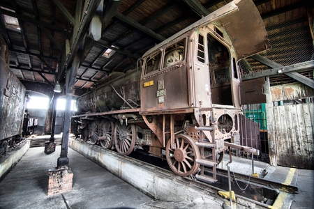 The old steam locomotive