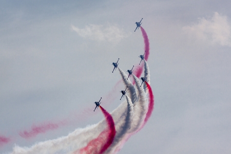 The Turkish Stars are the aerobatic demonstration team of the Turkish Air Force and the national...
