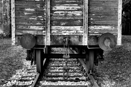 old railway wagon
