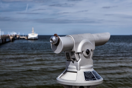 Ahlbeck at the Baltic Sea on Usedom Island, Mecklenburg- Vorpommern, Germany.の写真素材