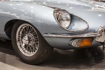 Vintage old british carのeditorial素材