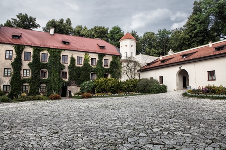 Pieskowa Skala Castle in Polandのeditorial素材