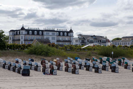 Ahlbeck is a district of the Heringsdorf municipality on the island of Usedom on the Baltic coast.のeditorial素材