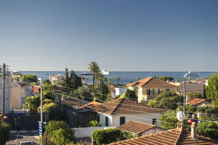 Azure coast in France, Europeのeditorial素材