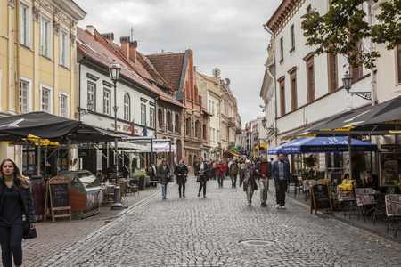 Parade of Polish soldiers in historical uniforms. Day of Polish Armyのeditorial素材