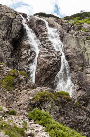 Mountain landscape in the Tatra National Parkの写真素材