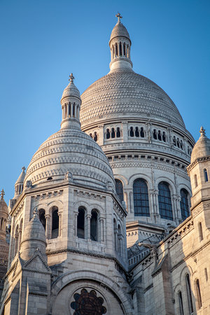 Basilica of the Sacred Heart of Paris, commonly known as Sacre Coeurの写真素材