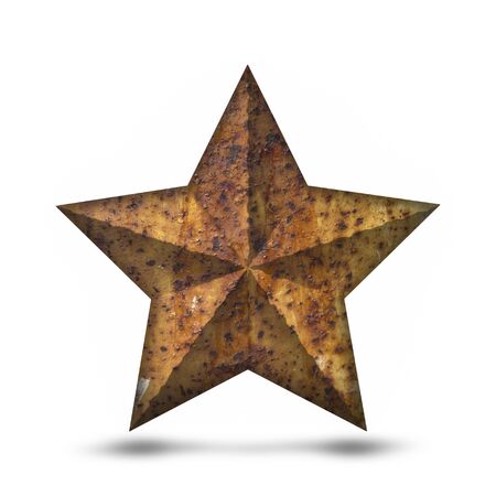 Rusted Starの写真素材